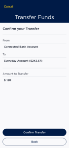Investment detail page on InComm Benefits' mobile HSA app