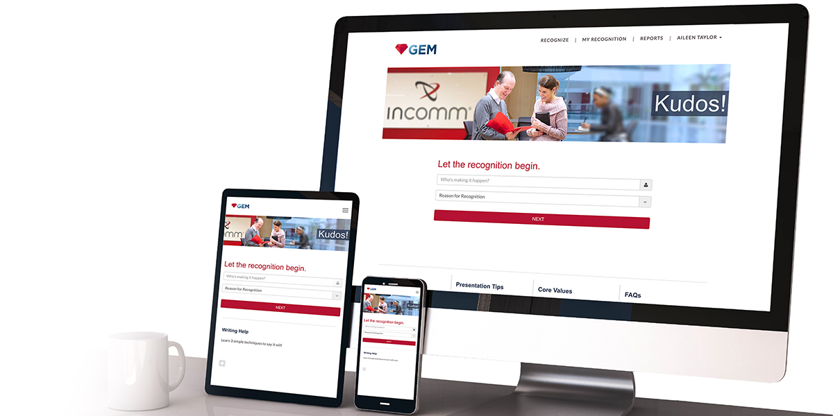 Employee-Rewards_Engage Our employee rewards platform offers meaningful and personalized options to send recognition